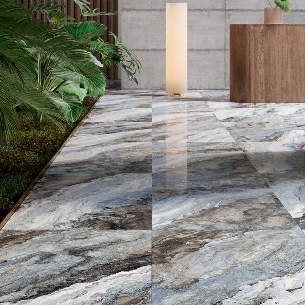 Mystic Ocean Krystal Finish 90 x 180cm, porcelain tile at Irwin Tiles