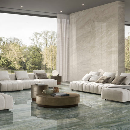 Paradiso Green Krystal 60 x 120cm, tile from Irwin Tiles, Co. Monaghan, view 12