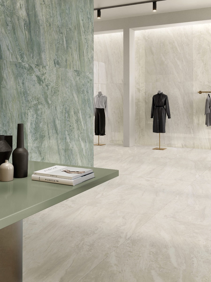 Paradiso Ivory 60x120cm, porcelain tile sold by the box at Irwin Tiles