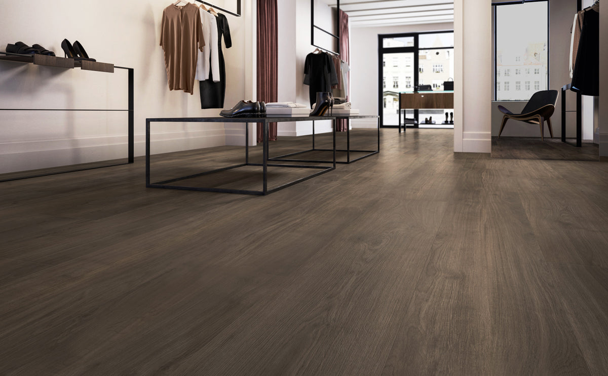 Primewood Brown Wood Effect 30 x 180cm, matt porcelain tile for bathroom and other wet floors at Irwin Tiles