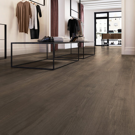 Primewood Brown Wood Effect 30 x 180cm, matt porcelain tile for bathroom and other wet floors at Irwin Tiles