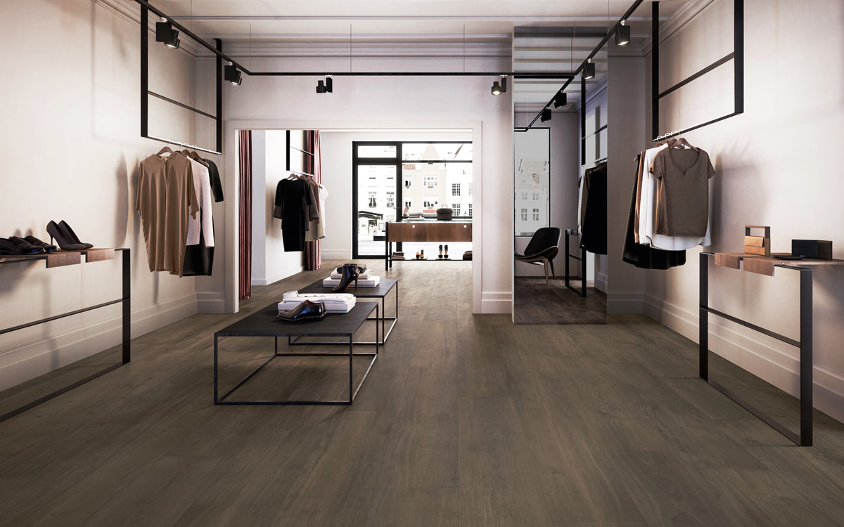 Primewood Brown Wood Effect 30 x 180cm, tile at Irwin Tiles