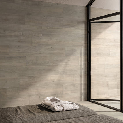 Primewood Taupe Wood Effect 20 x 120cm, tile from Irwin Tiles, Co. Monaghan
