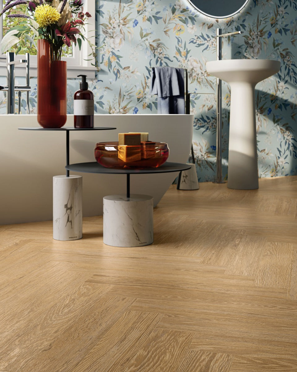 Jardin 08 Decor 60x120cm, porcelain tile for feature walls at Irwin Tiles