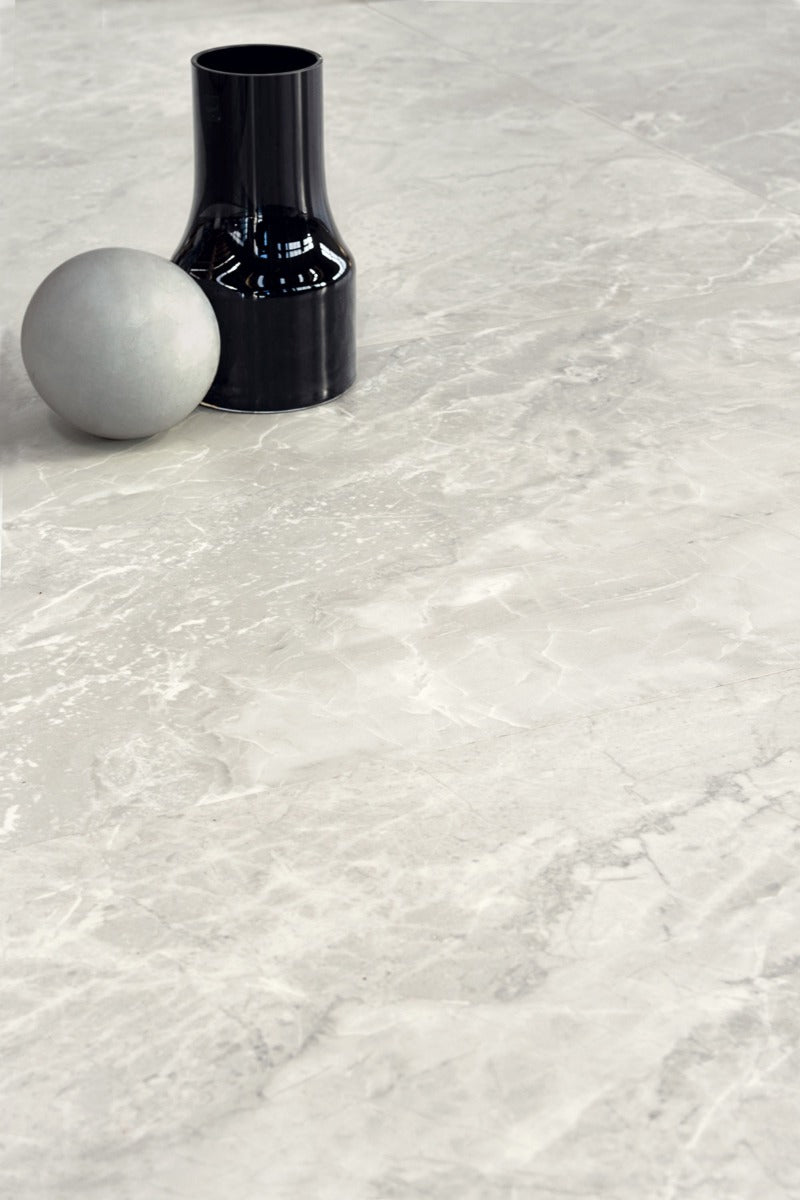 Trumari Silver (Krystal Finish) 90 x 180cm, porcelain tile at Irwin Tiles