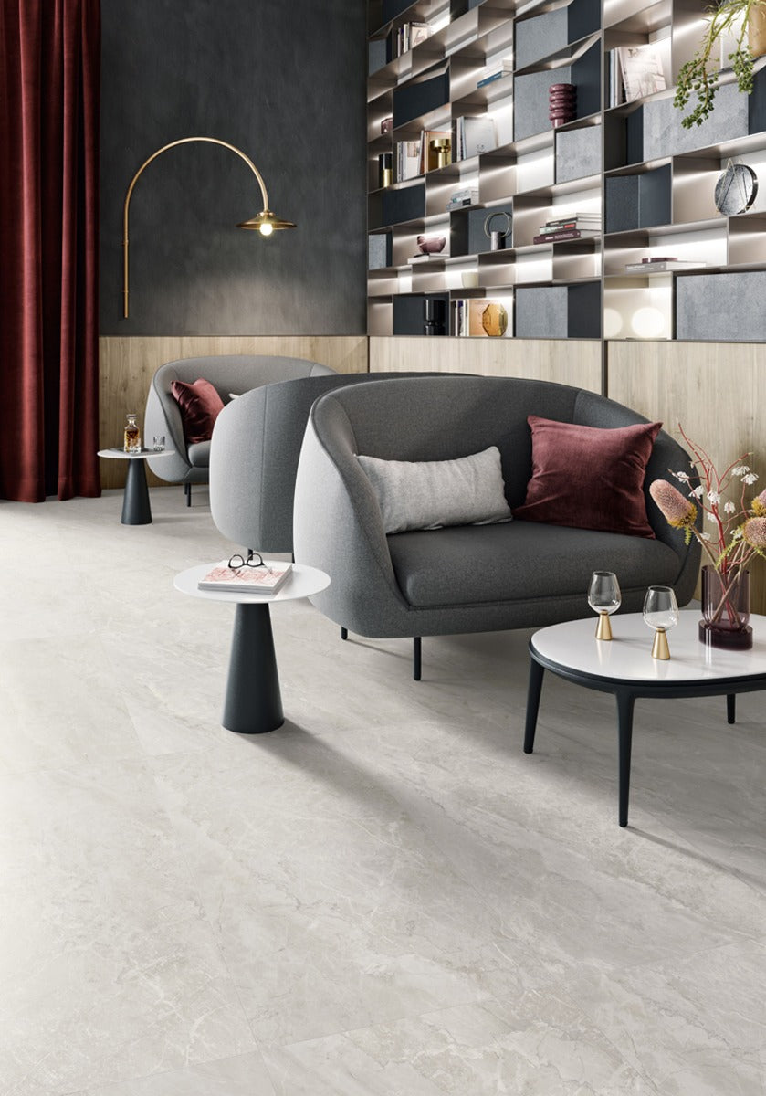 Trumari Silver (Krystal Finish) 90 x 180cm, tile from Irwin Tiles, Co. Monaghan