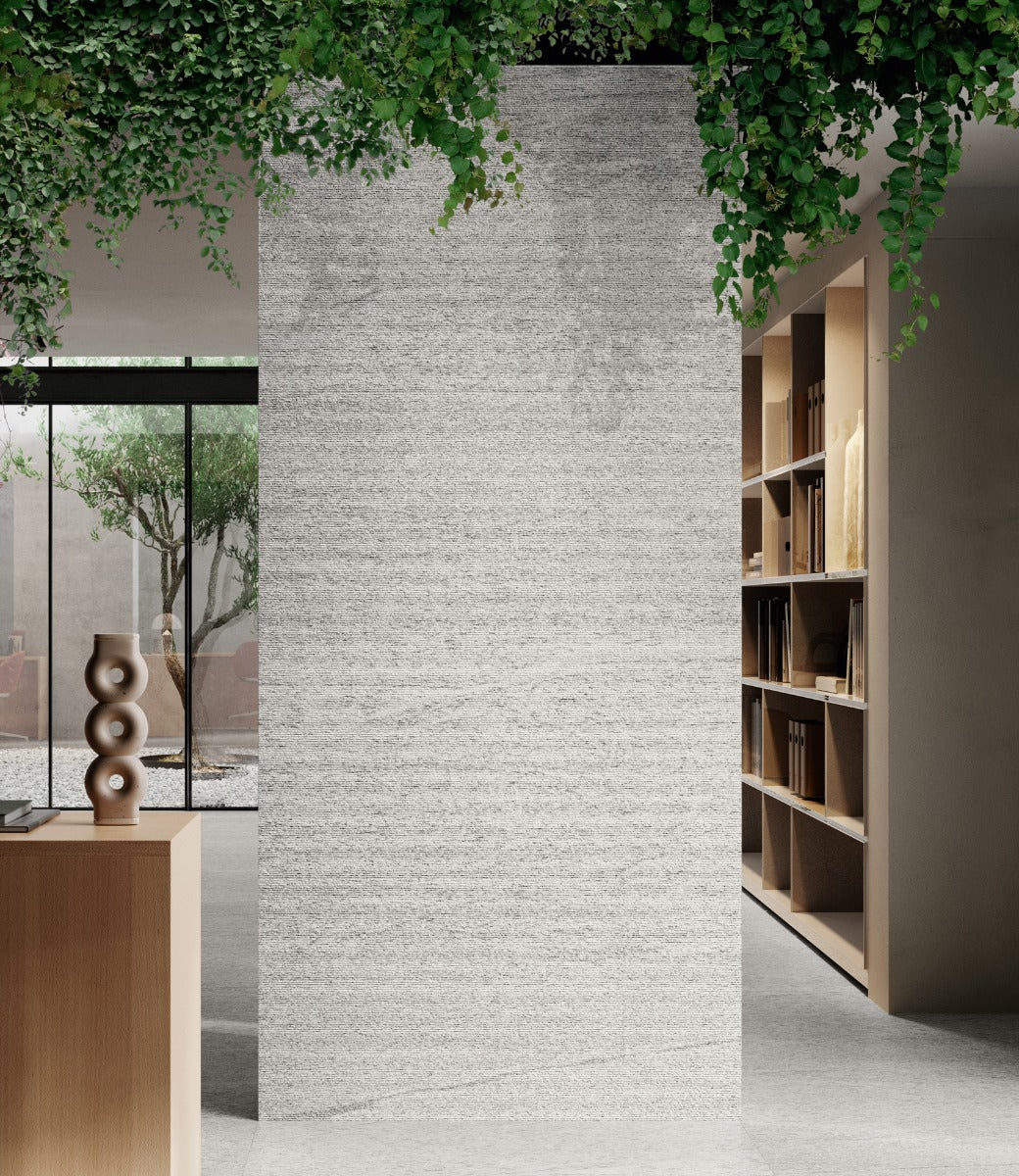 Duke White (Granite Look) 60 x 120cm, porcelain tile sold by the box at Irwin Tiles