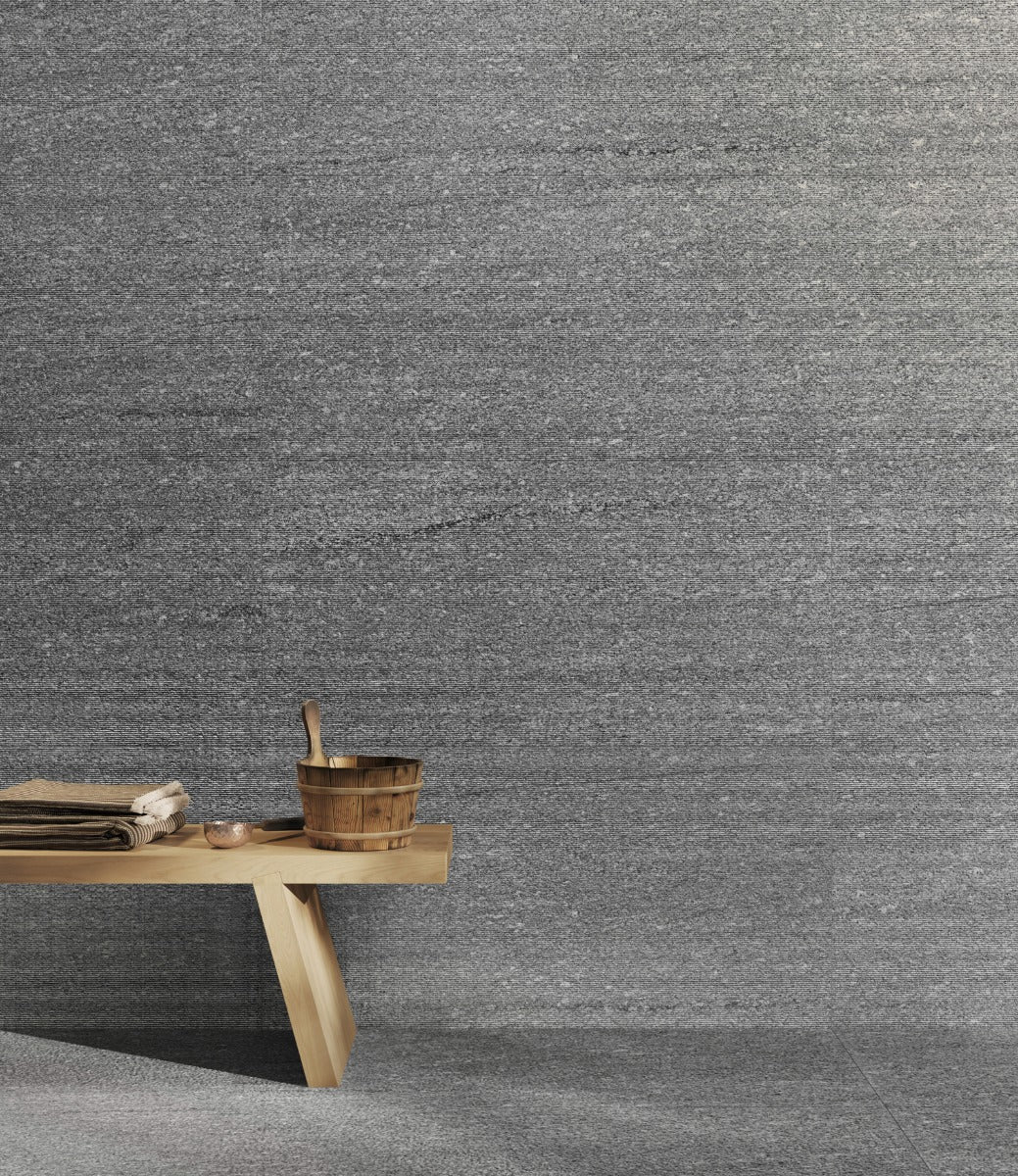 London Grey Ridged 60 x 120cm, tile from Irwin Tiles, Co. Monaghan