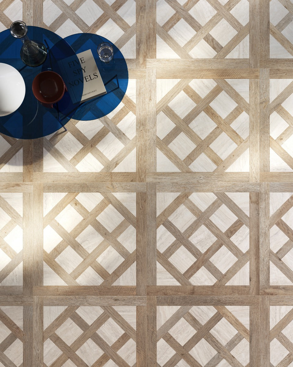 Yorkwood Classic 02 90x90cm, porcelain tile for bathroom and other wet floors at Irwin Tiles