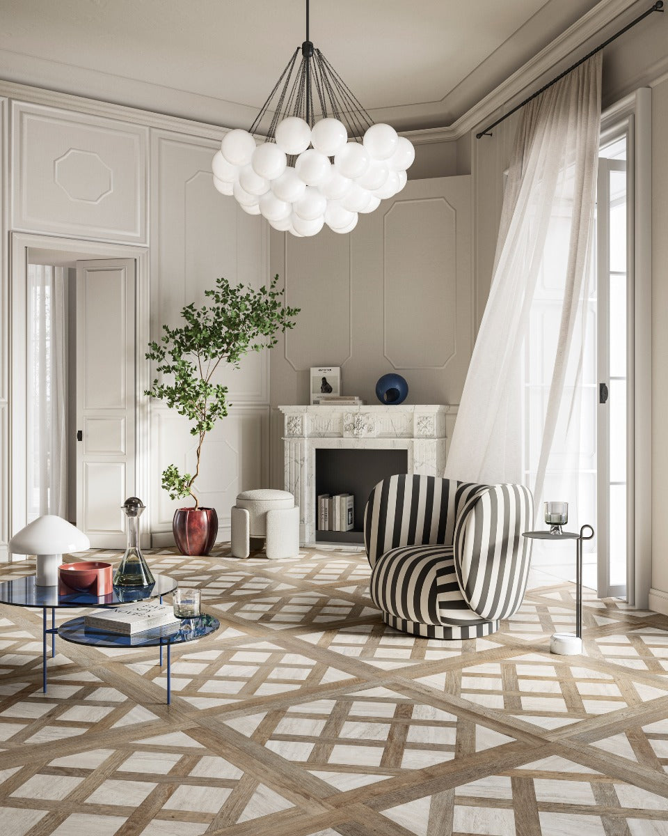Yorkwood Classic 02 90x90cm, porcelain tile at Irwin Tiles