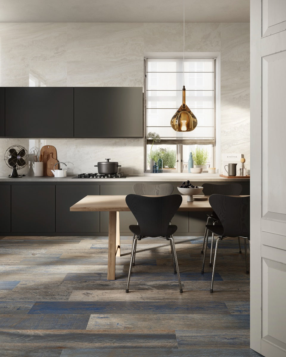 Yorkwood Navy 30x180cm, porcelain tile at Irwin Tiles