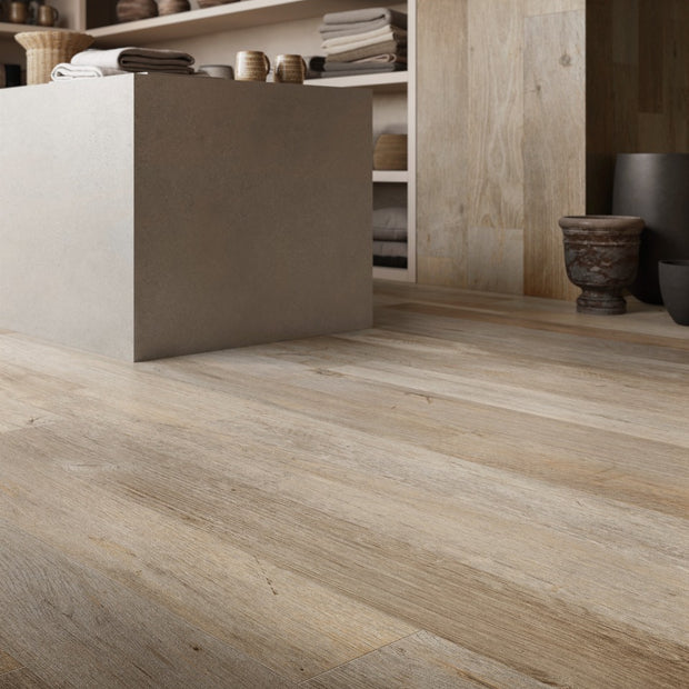 Yorkwood Walnut 30x180cm, porcelain tile at Irwin Tiles