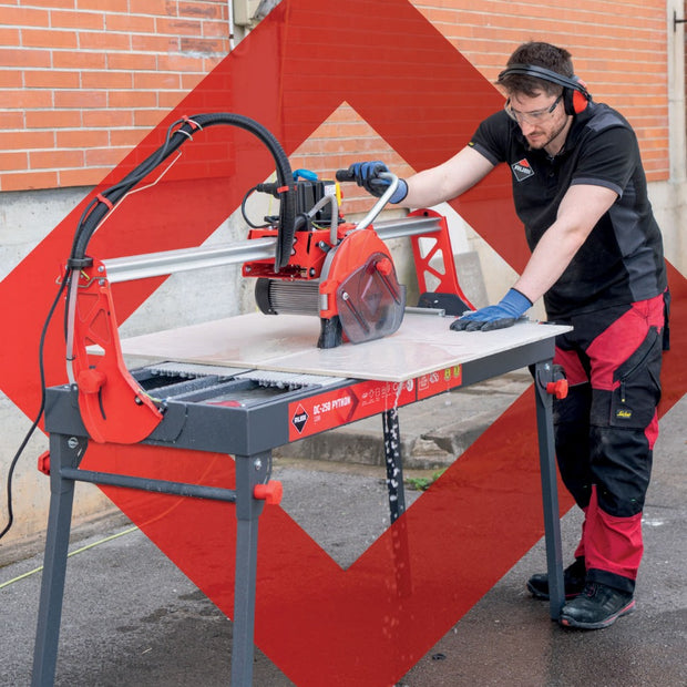 Rubi DC-250 850 Python Electric Tile Cutter, tile cutter at Irwin Tiles