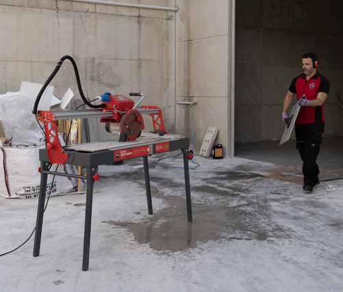 Rubi DC-250 Smart Advance 1200 Electric Tile Cutter, tile cutter for cutting tiles cleanly at Irwin Tiles
