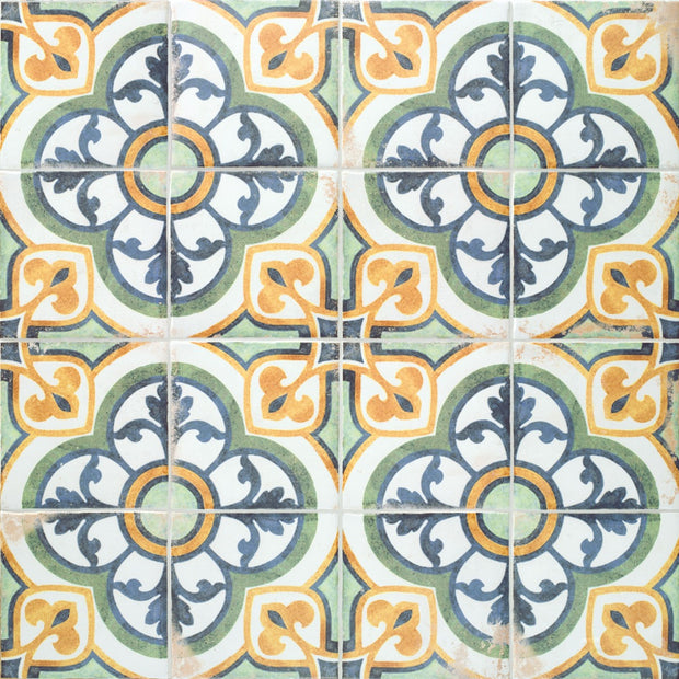 Fuego Legado 22.5x22.5cm, porcelain tile at Irwin Tiles