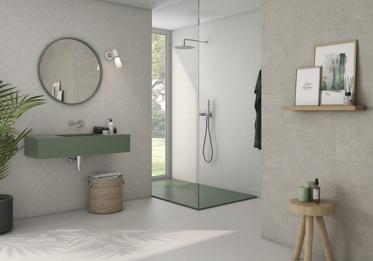Derry Perla 25 x 70cm, wall tile at Irwin Tiles