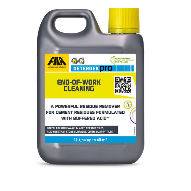 Fila Deterdek Pro 1ltr, cleaner and sealer at Irwin Tiles
