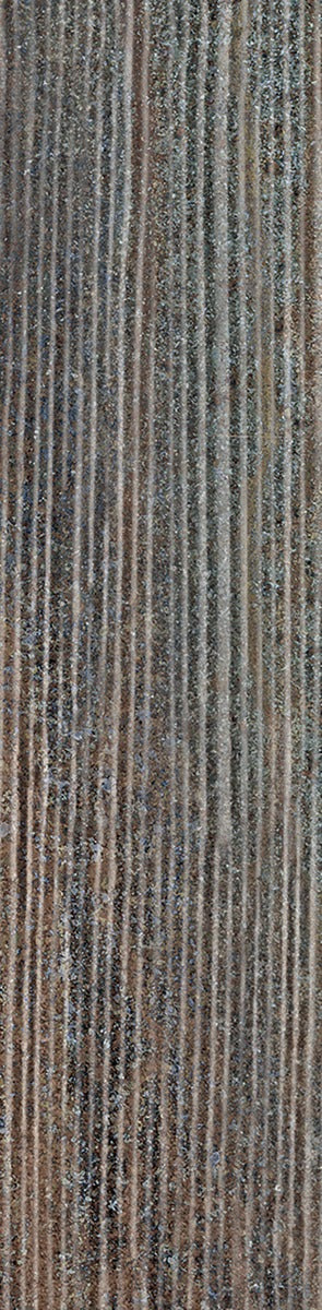 Dripart Lines Bronze 7.3 x 29.6cm wall tile, at Irwin Tiles