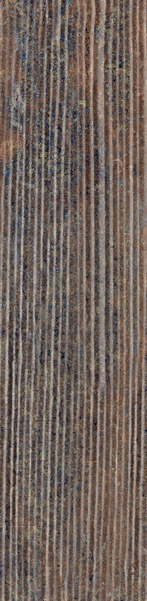 Dripart Lines Bronze 7.3 x 29.6cm, decorative wall tile at Irwin Tiles