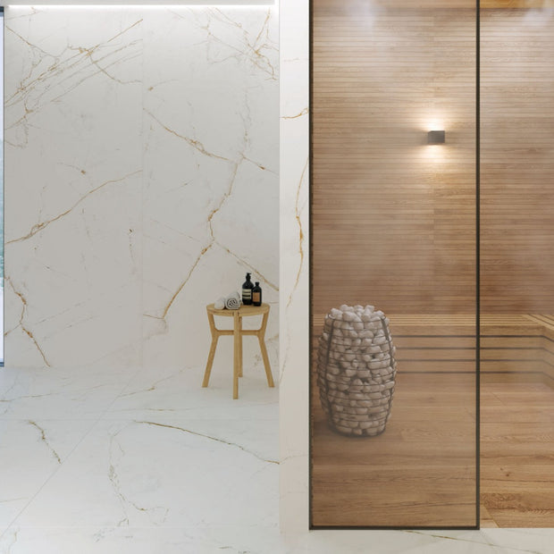Dual White 100 x 275cm, tile at Irwin Tiles