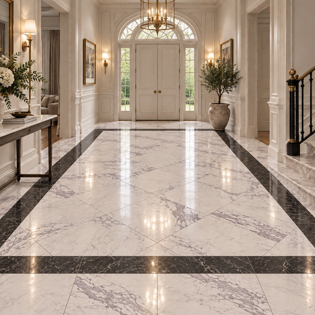 Calacatta Polished Marble 61x61cm  x 20mm