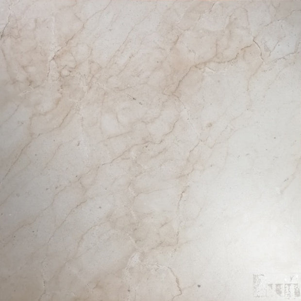 Ebro 58.5x58.5cm, cream semi-gloss wall tile at Irwin Tiles