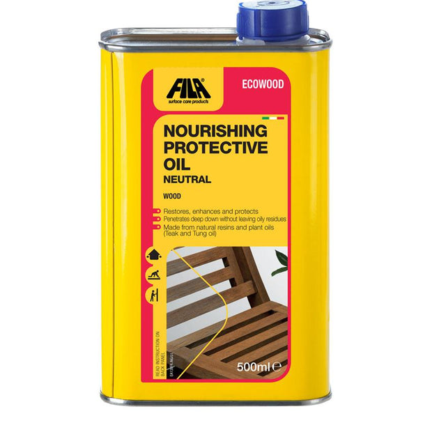 EcoWood Nourishing Protective Oil 500ml, tiling and flooring accessory at Irwin Tiles