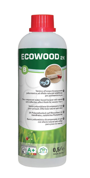 Chimiver Ecowood 2K Invisible Lacquer 5.5ltrs, sealer for sealing and protecting tiles, stone and wood at Irwin Tiles