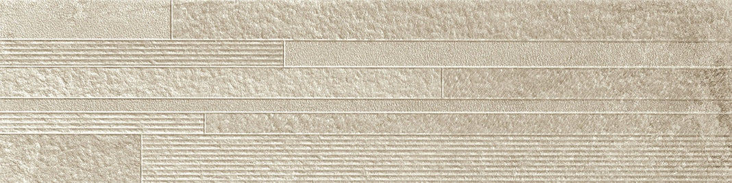 Materica Brick Ecru 30 x 120cm, matt porcelain tile for feature walls at Irwin Tiles