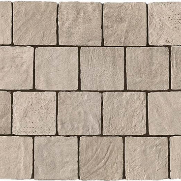 Ecru Mosaic Spacco R11, matt tile at Irwin Tiles