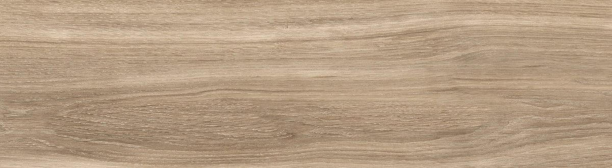 Elian Taupe Wood Effect 20 x 75cm tile, matt, at Irwin Tiles