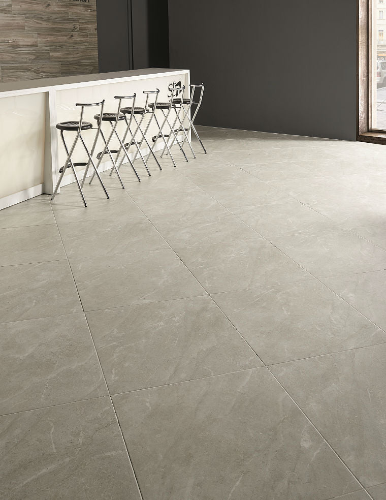 Elsen Perla 75x75cm, matt tile at Irwin Tiles