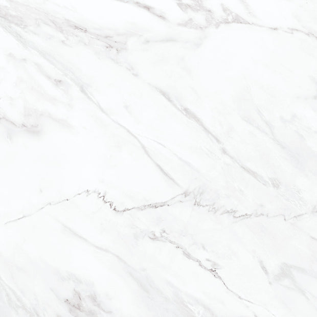 Eyra Polished (Calcatta marble look) 100 x 100cm Glossy, white tile at Irwin Tiles