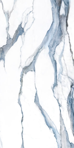 Fantasy Acqua 60 x 120cm, blue gloss tile at Irwin Tiles