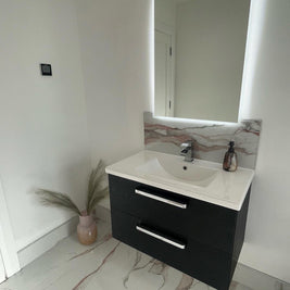 Fantasy Pink 60 x 120cm tile, gloss, at Irwin Tiles