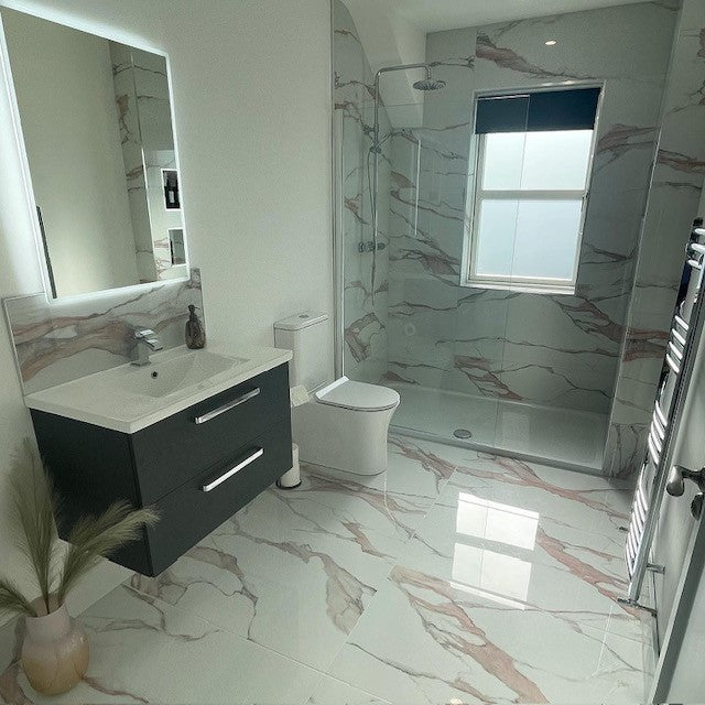 Fantasy Pink 60 x 120cm, tile at Irwin Tiles