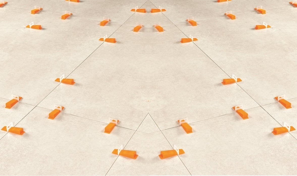 Spacer Clips 1.5mm Wedge Type 500 Pack, tile spacer for keeping tile joints even while fixing at Irwin Tiles