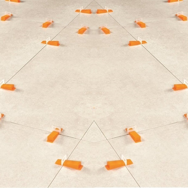 Spacer Clips 1.5mm Wedge Type 500 Pack, tile spacer for keeping tile joints even while fixing at Irwin Tiles
