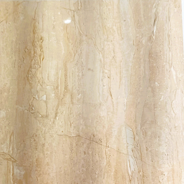 Fonseca Polished 59x59cm, cream gloss tile at Irwin Tiles