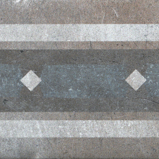 French Quarter Bourbon Street 10x20cm tile, blue matt, at Irwin Tiles, view 30