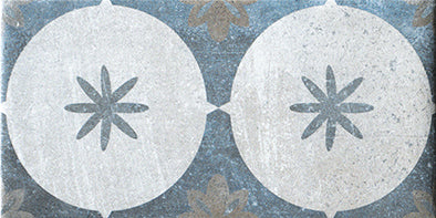 French Quarter Bourbon Street 10x20cm tile, blue matt, at Irwin Tiles, view 14