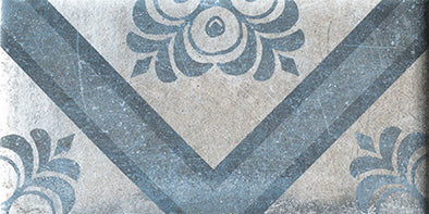French Quarter Bourbon Street 10x20cm tile, blue matt, at Irwin Tiles, view 22