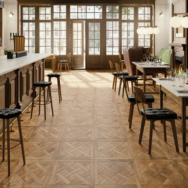 Forest Natural 45 x 45cm, wood effect tile at Irwin Tiles