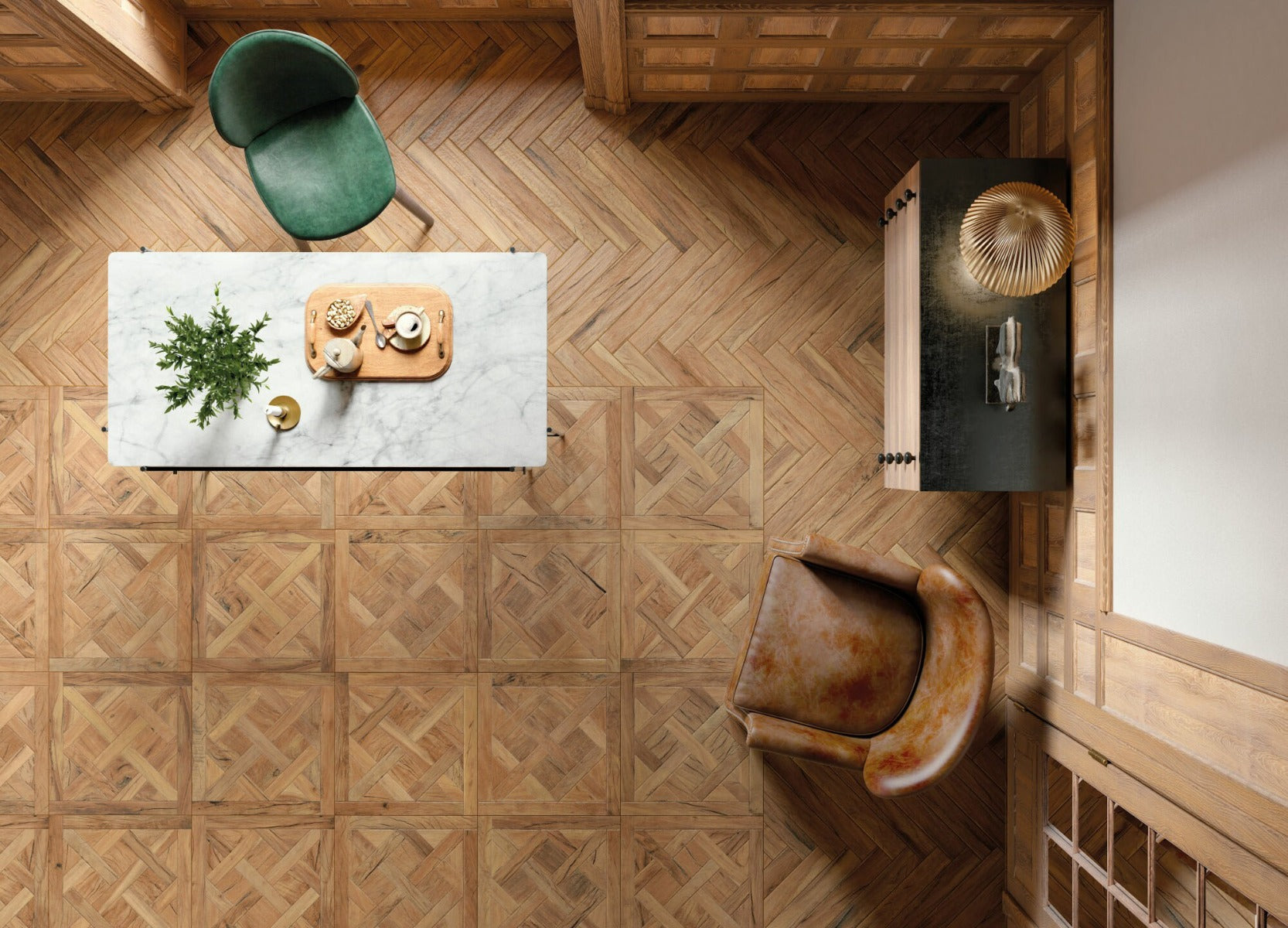 Forest Natural 45 x 45cm tile, matt, at Irwin Tiles