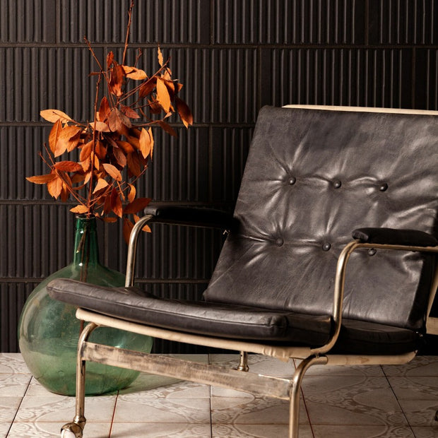 Loft Black 20 x 40cm, wall tile at Irwin Tiles