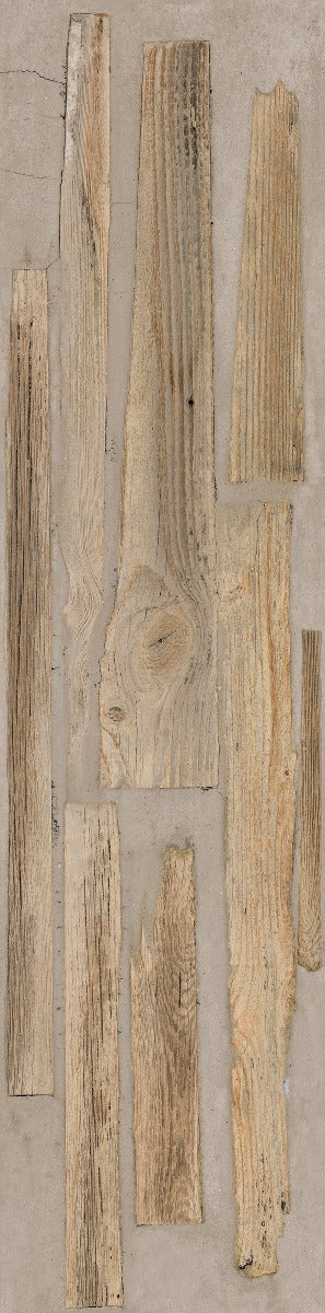 Fusionart Sand 30x120cm, wood effect tile at Irwin Tiles