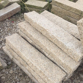 Natural Beige Granite Kerbstone 100x17.5cm, paving at Irwin Tiles