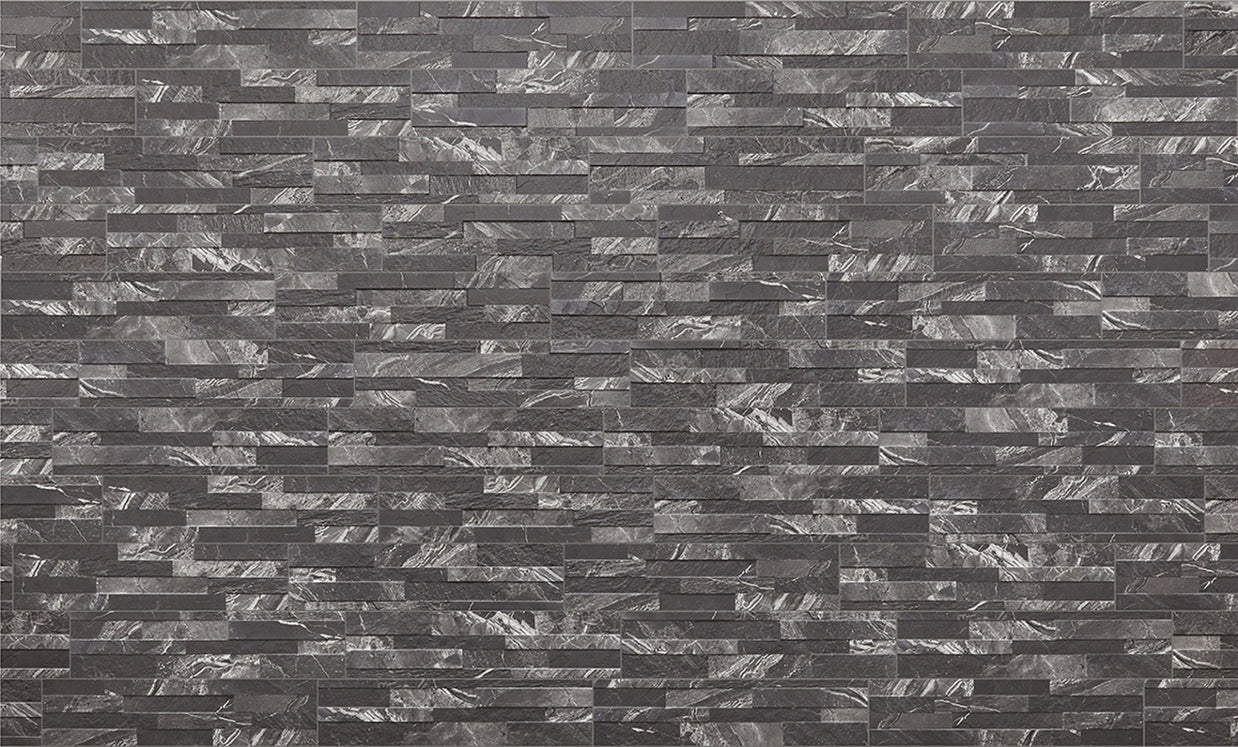Gioia Nero 15 x 61cm, matt wall tile at Irwin Tiles