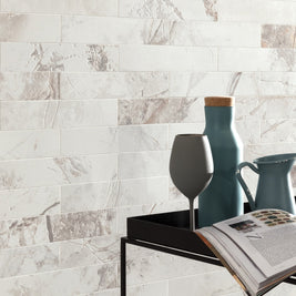 Golden Age White 15 x 60cm tile, matt, at Irwin Tiles