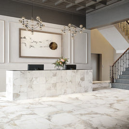 Golden Age White 80 x 80cm, tile stocked at Irwin Tiles, Castleblayney